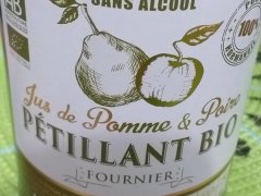 Pétillant BIO de pomme Maison Fournier